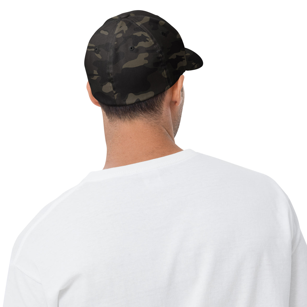 "Not Today Satan" Structured Twill Flexfit Hat