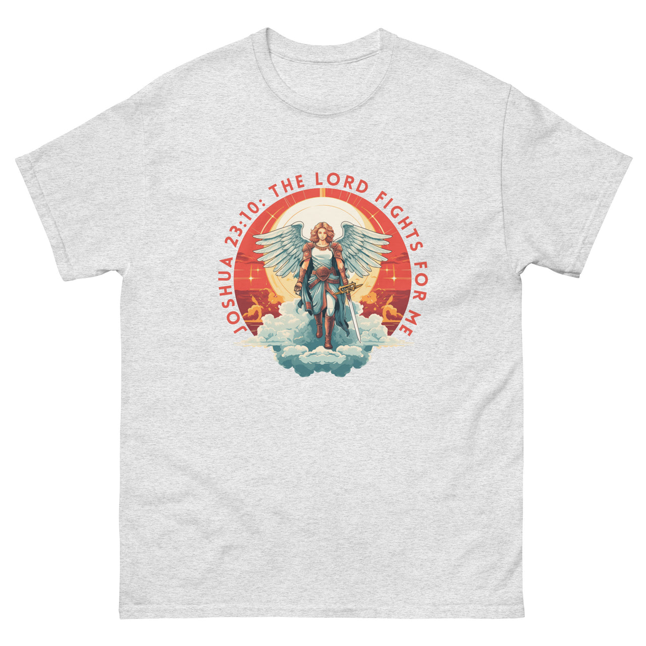 “The Lord Fights for Me” Men's Classic T-Shirt 3