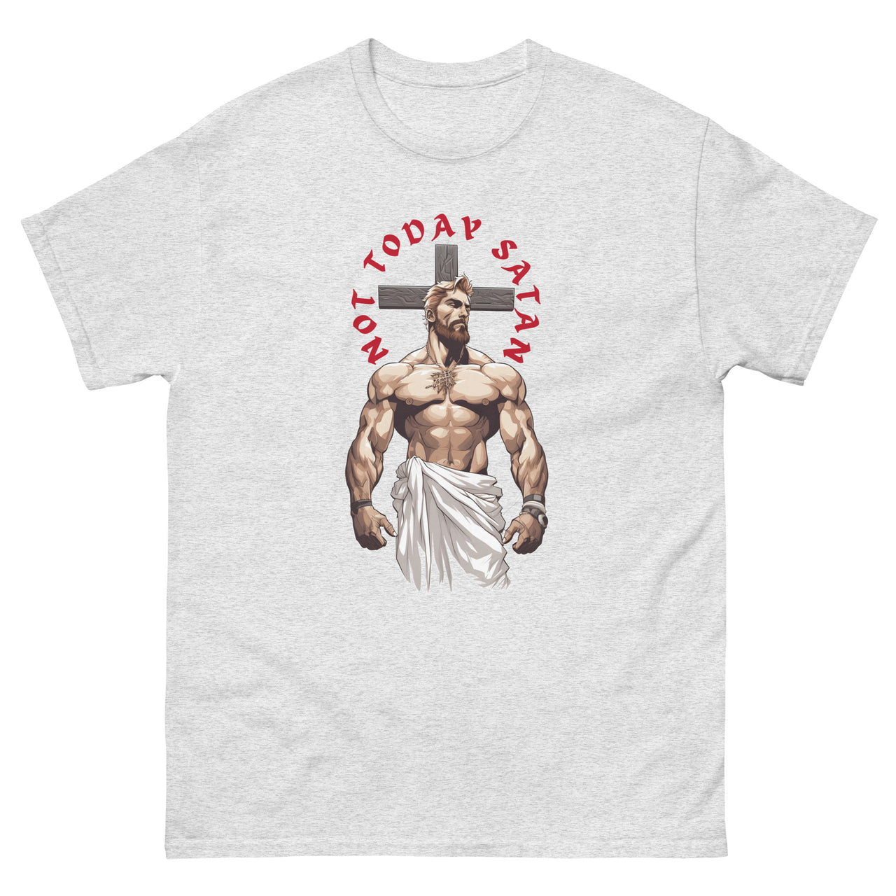 "Not Today Satan" Men's Classic T-Shirt 3