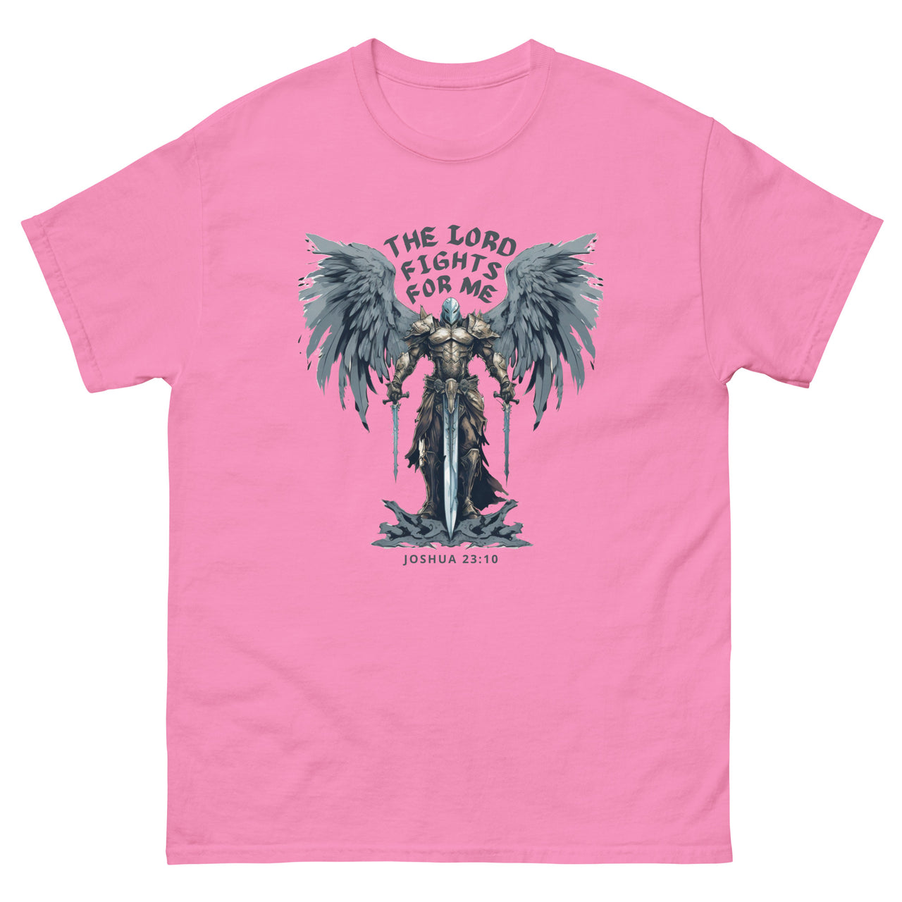 “The Lord Fights for Me” Men's Classic T-Shirt 4