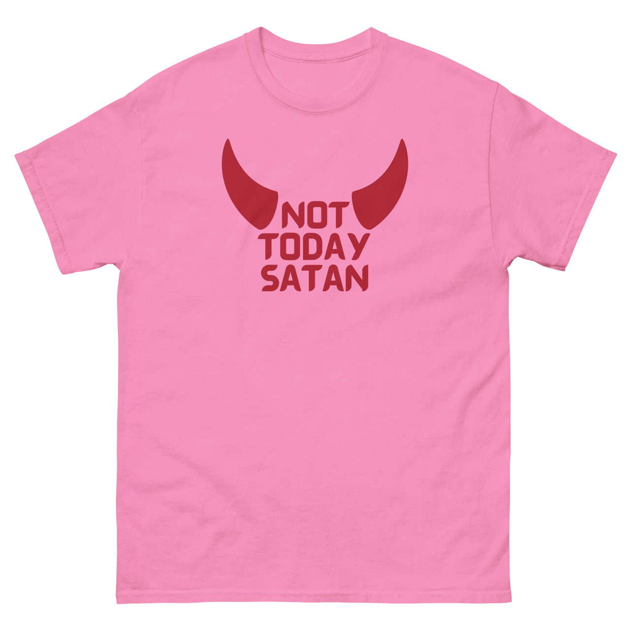 "Not Today Satan" Men's Classic T-Shirt 5