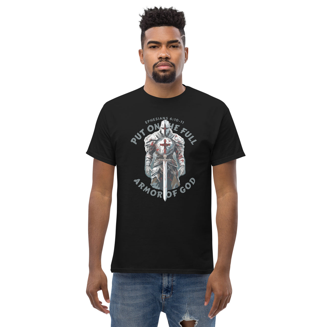 “Full Armor of God” Men's Classic T-Shirt 4