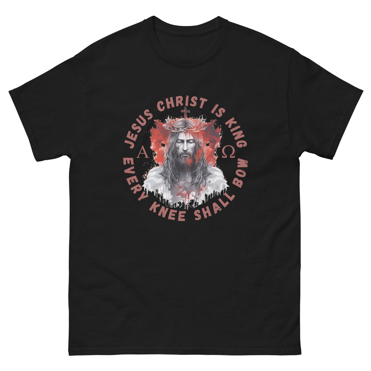 "Every Knee Shall Bow" Men's Classic T-Shirt 2