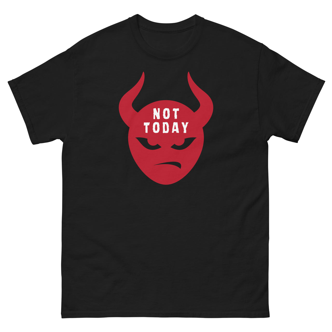"Not Today Satan" Men's Classic T-Shirt 9