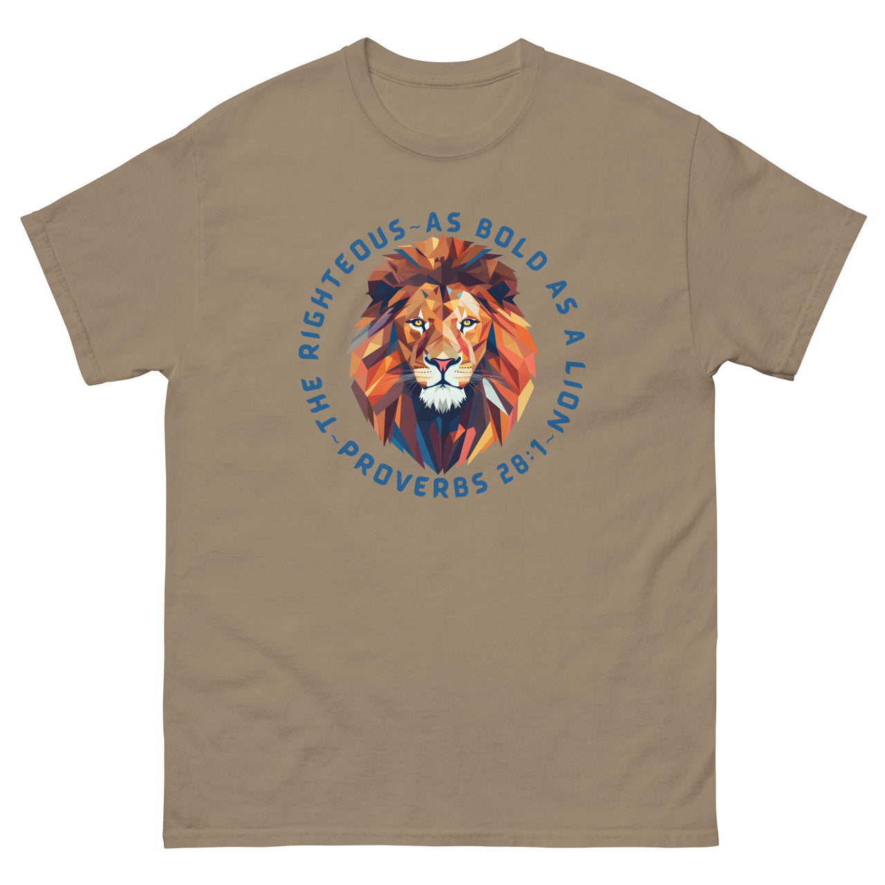 “Bold as a Lion” Men's Classic T-Shirt