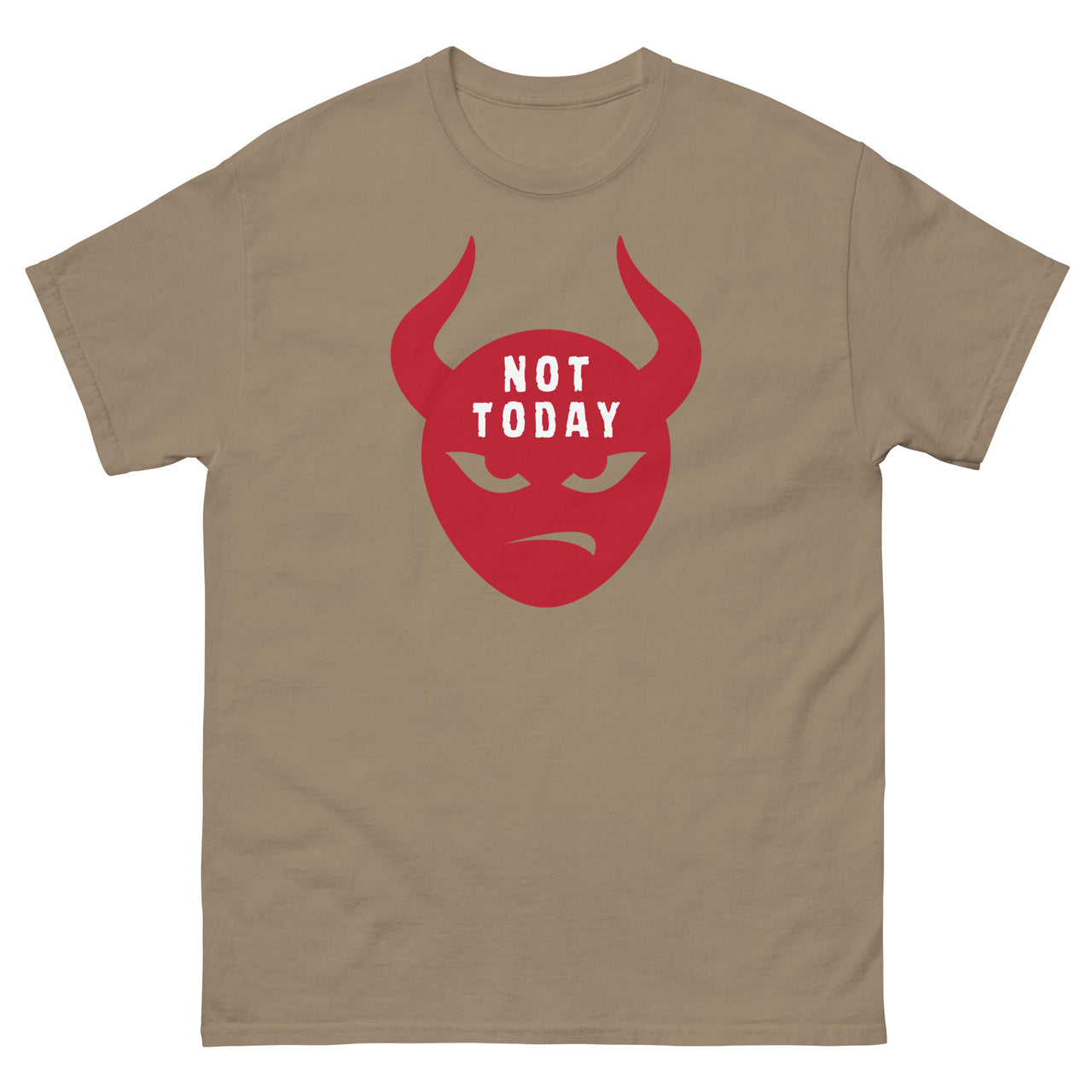 "Not Today Satan" Men's Classic T-Shirt 9