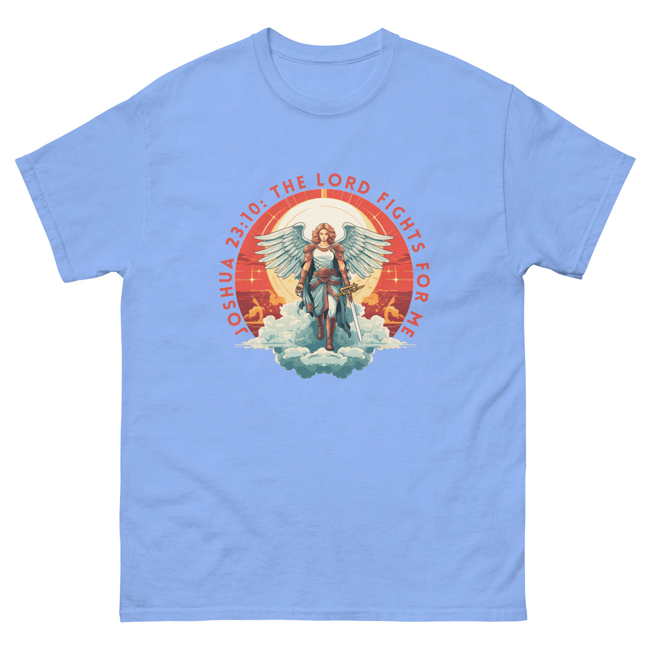 “The Lord Fights for Me” Men's Classic T-Shirt 3