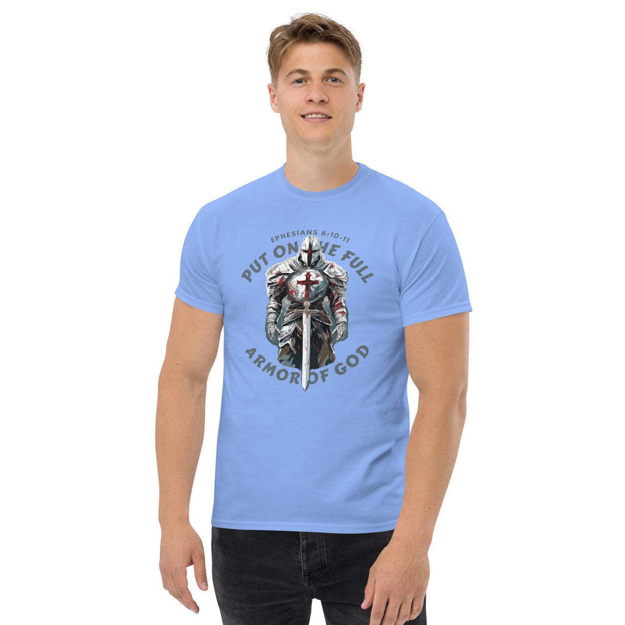 “Full Armor of God” Men's Classic T-Shirt 4