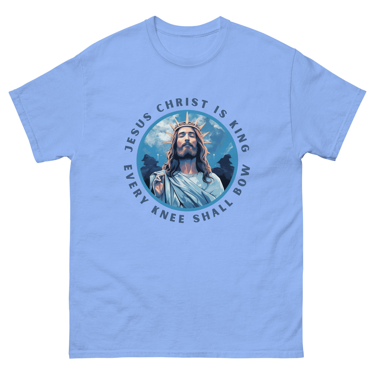 "Every Knee Shall Bow" Men's Classic T-Shirt 1