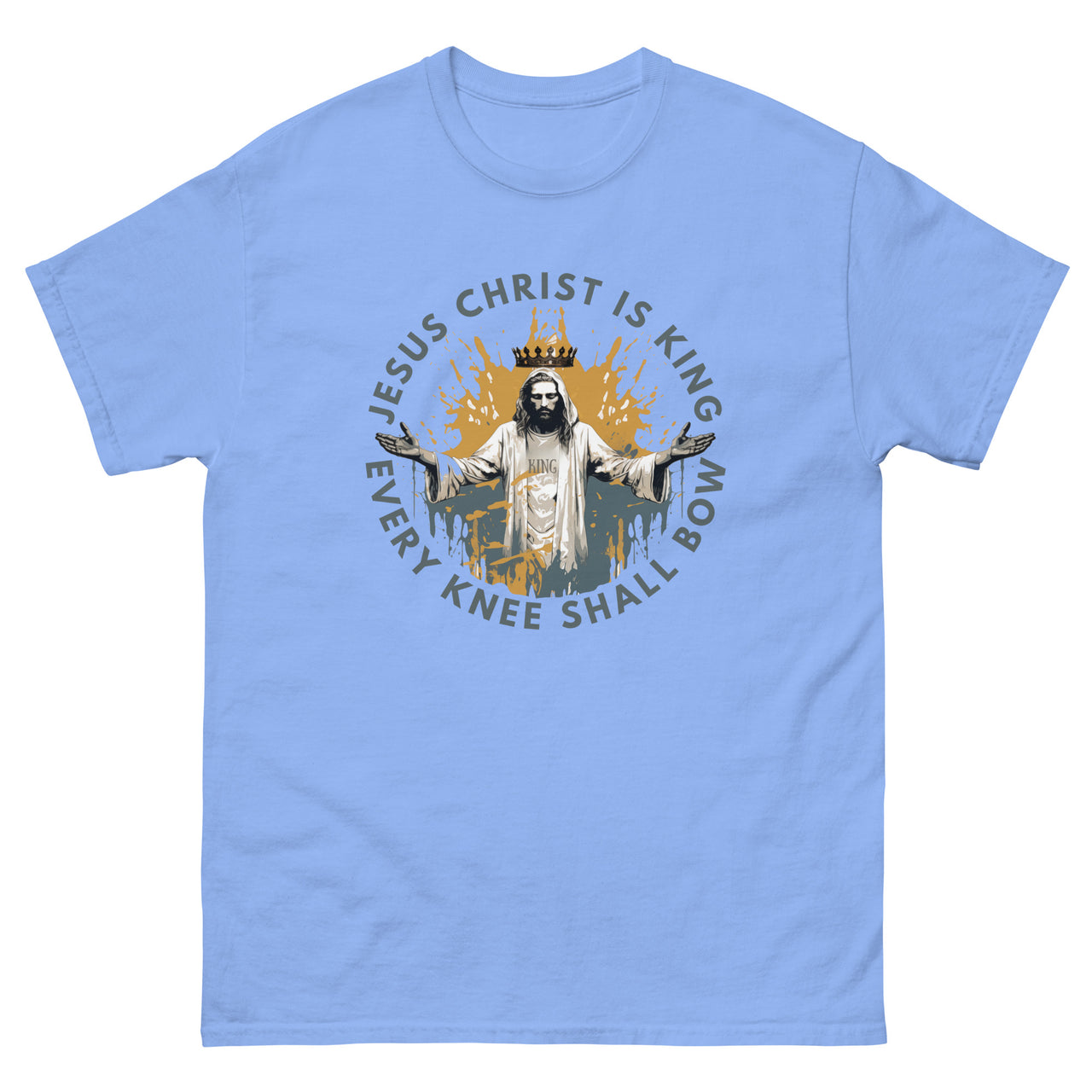 "Every Knee Shall Bow" Men's Classic T-Shirt 3