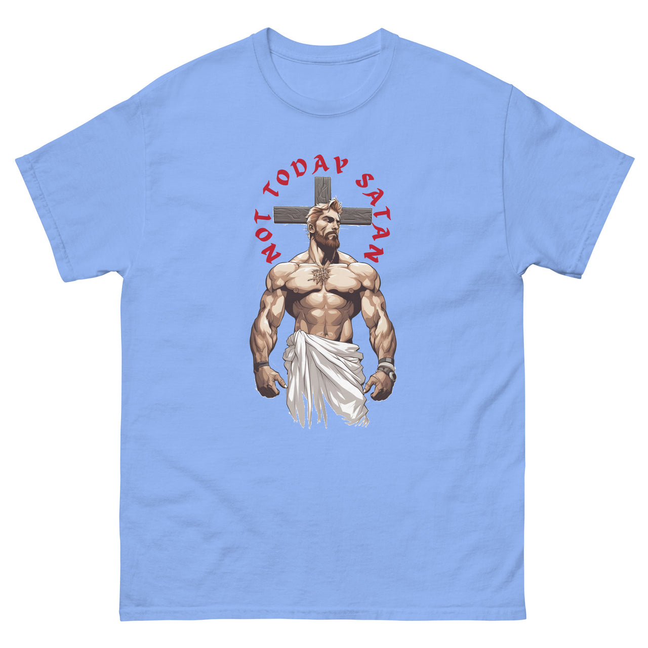 "Not Today Satan" Men's Classic T-Shirt 3