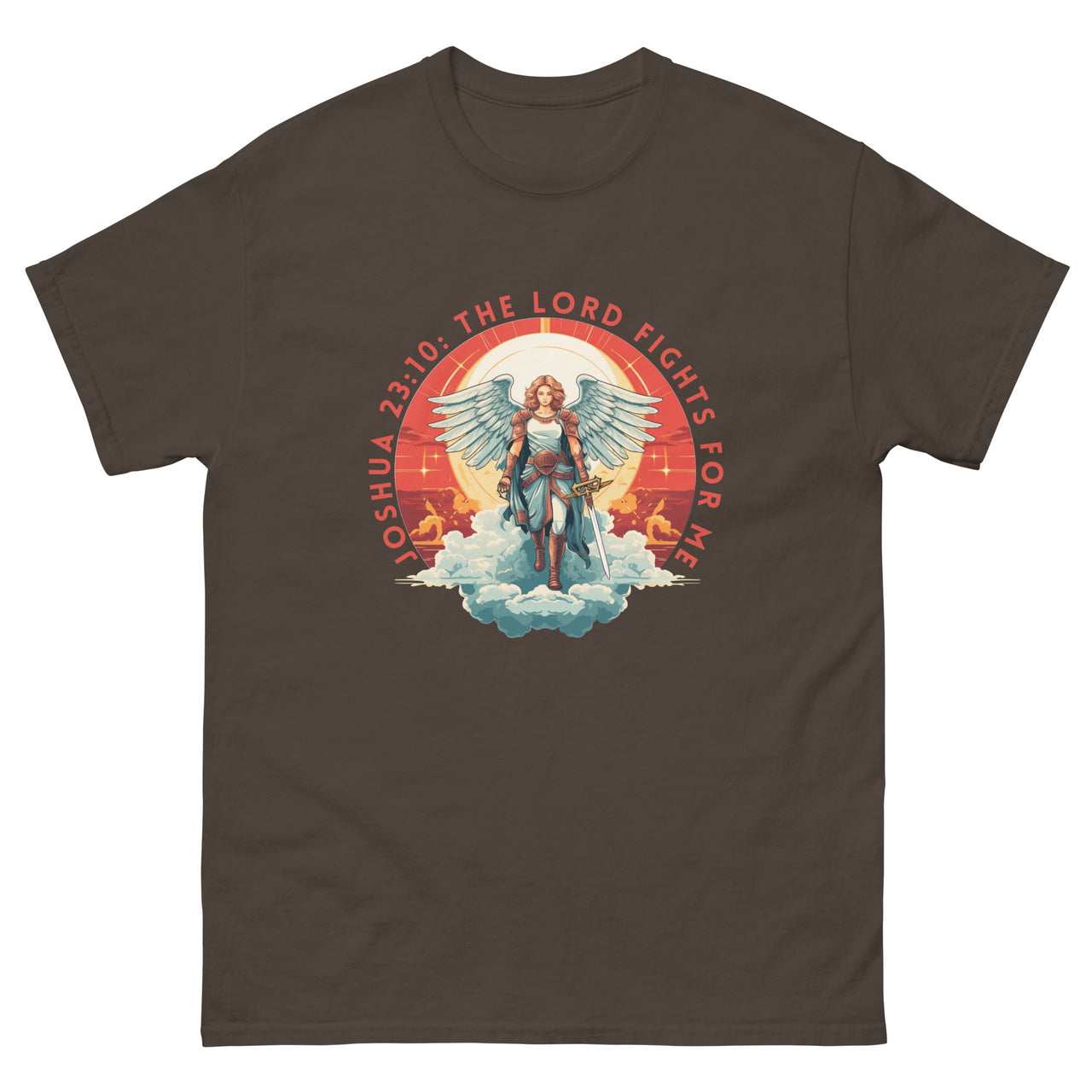 “The Lord Fights for Me” Men's Classic T-Shirt 3