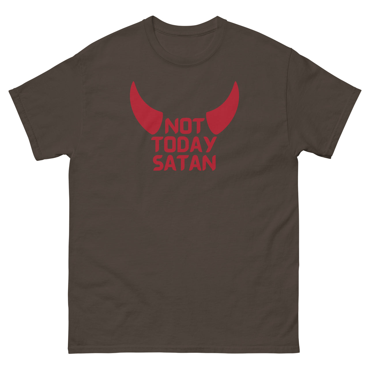 "Not Today Satan" Men's Classic T-Shirt 5