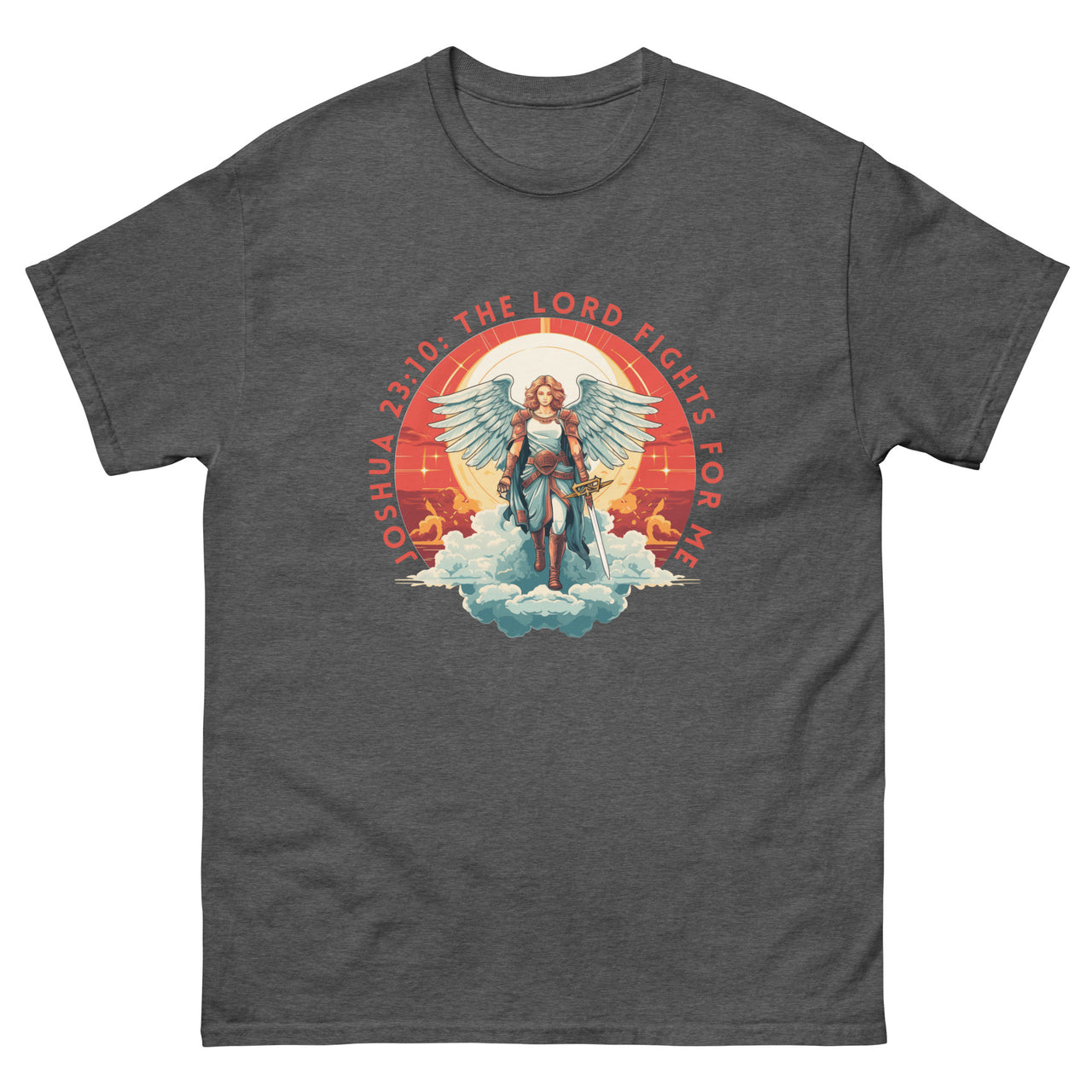 “The Lord Fights for Me” Men's Classic T-Shirt 3