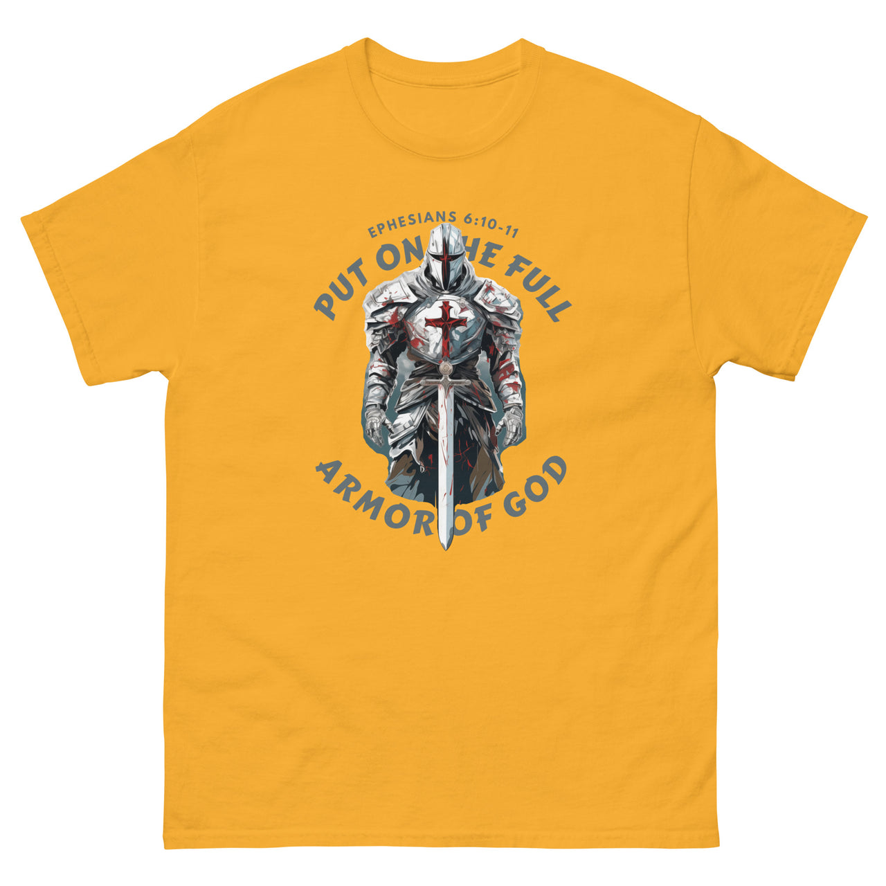 “Full Armor of God” Men's Classic T-Shirt 4