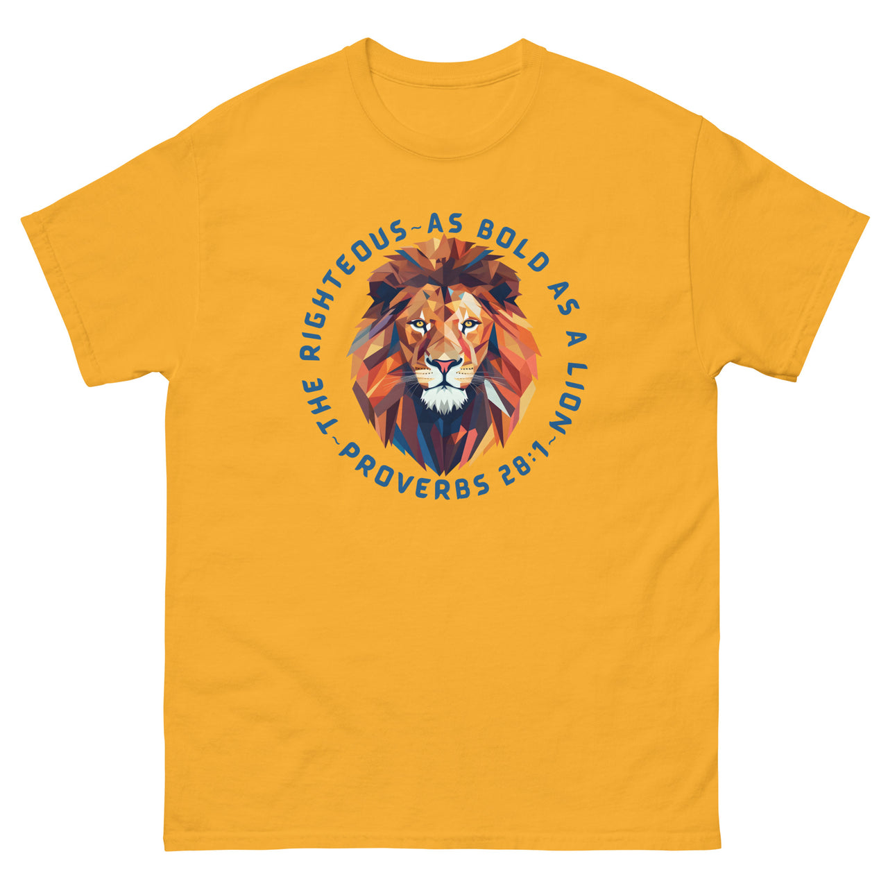 “Bold as a Lion” Men's Classic T-Shirt