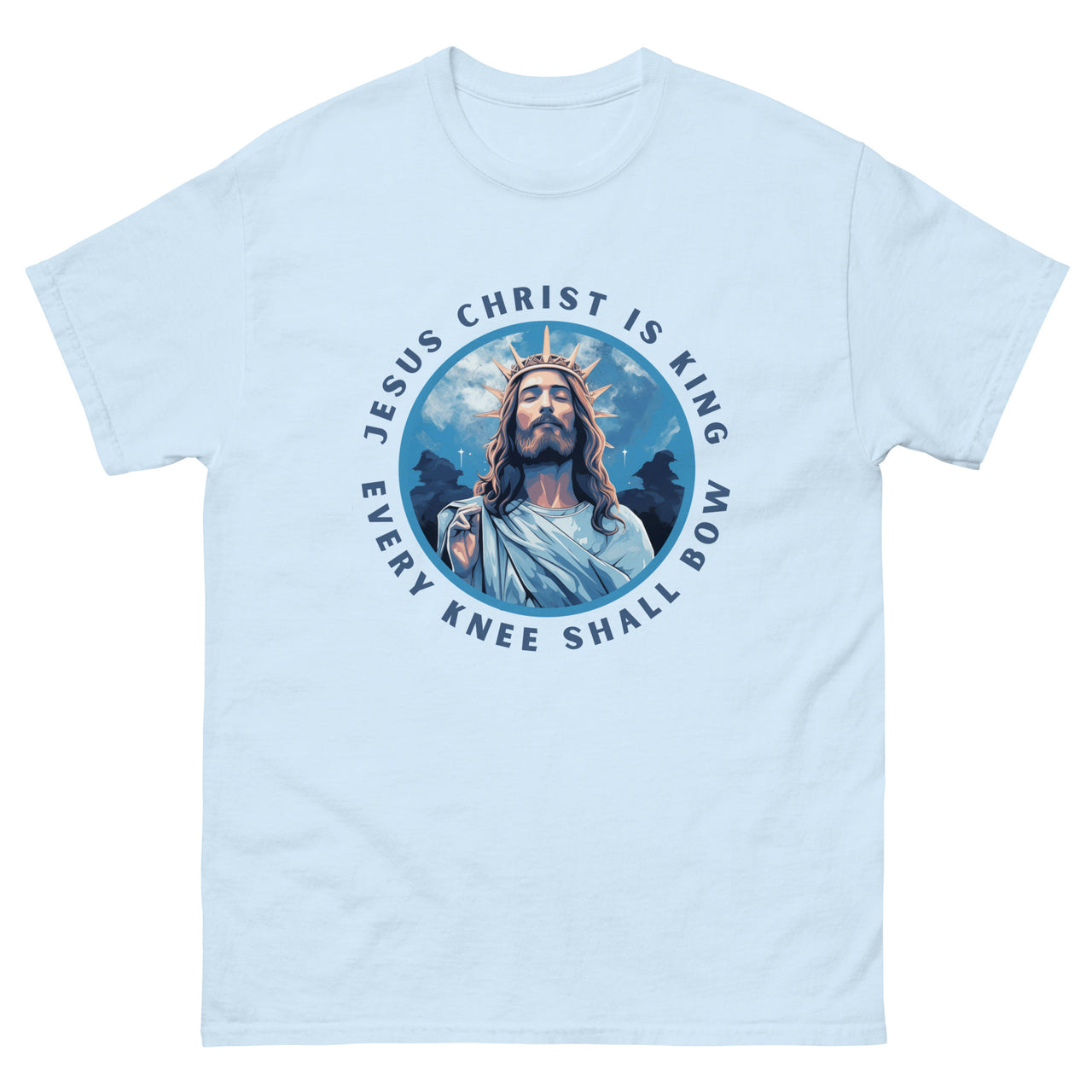 "Every Knee Shall Bow" Men's Classic T-Shirt 1