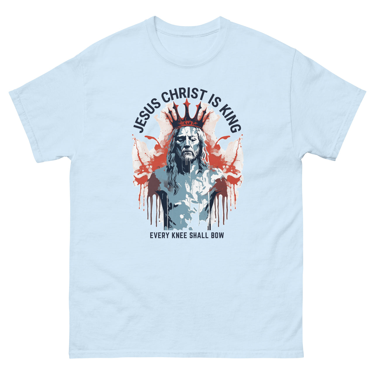 "Every Knee Shall Bow" Men's Classic T-Shirt 6