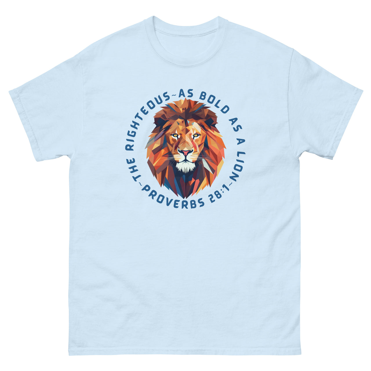 “Bold as a Lion” Men's Classic T-Shirt