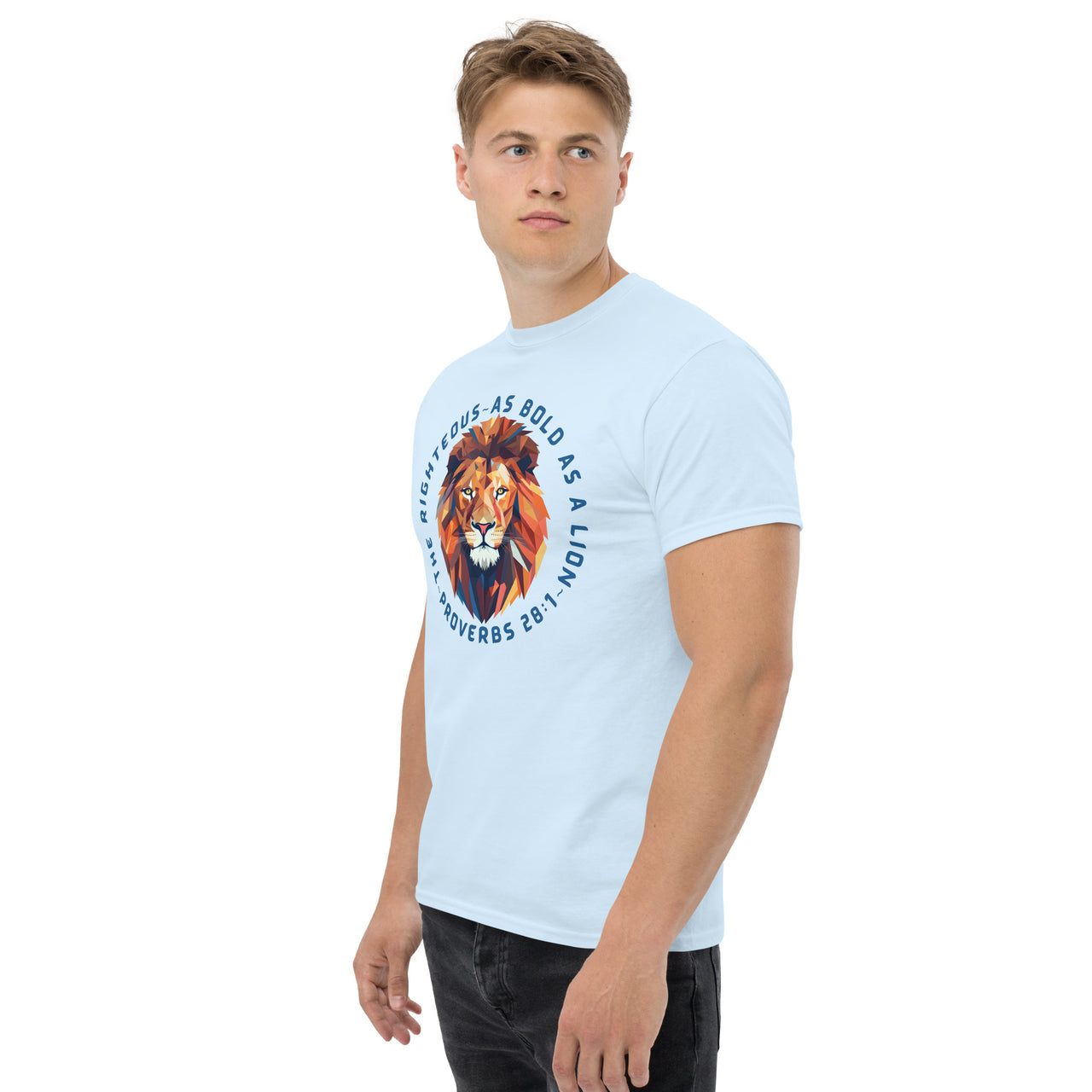 “Bold as a Lion” Men's Classic T-Shirt