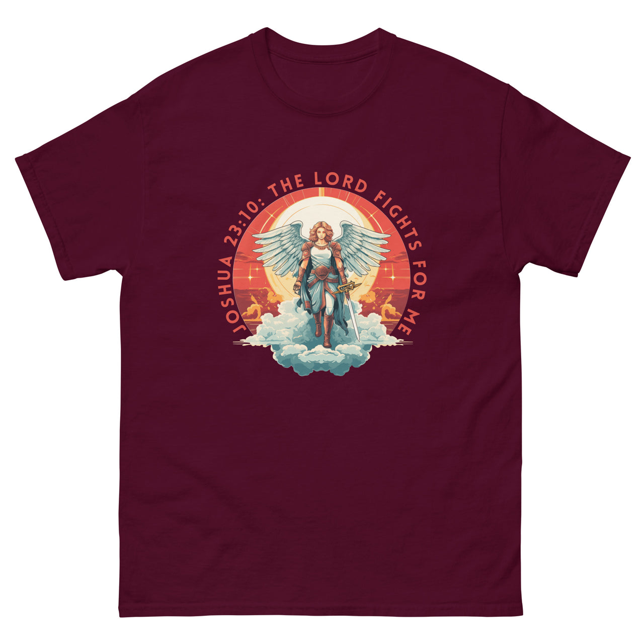 “The Lord Fights for Me” Men's Classic T-Shirt 3