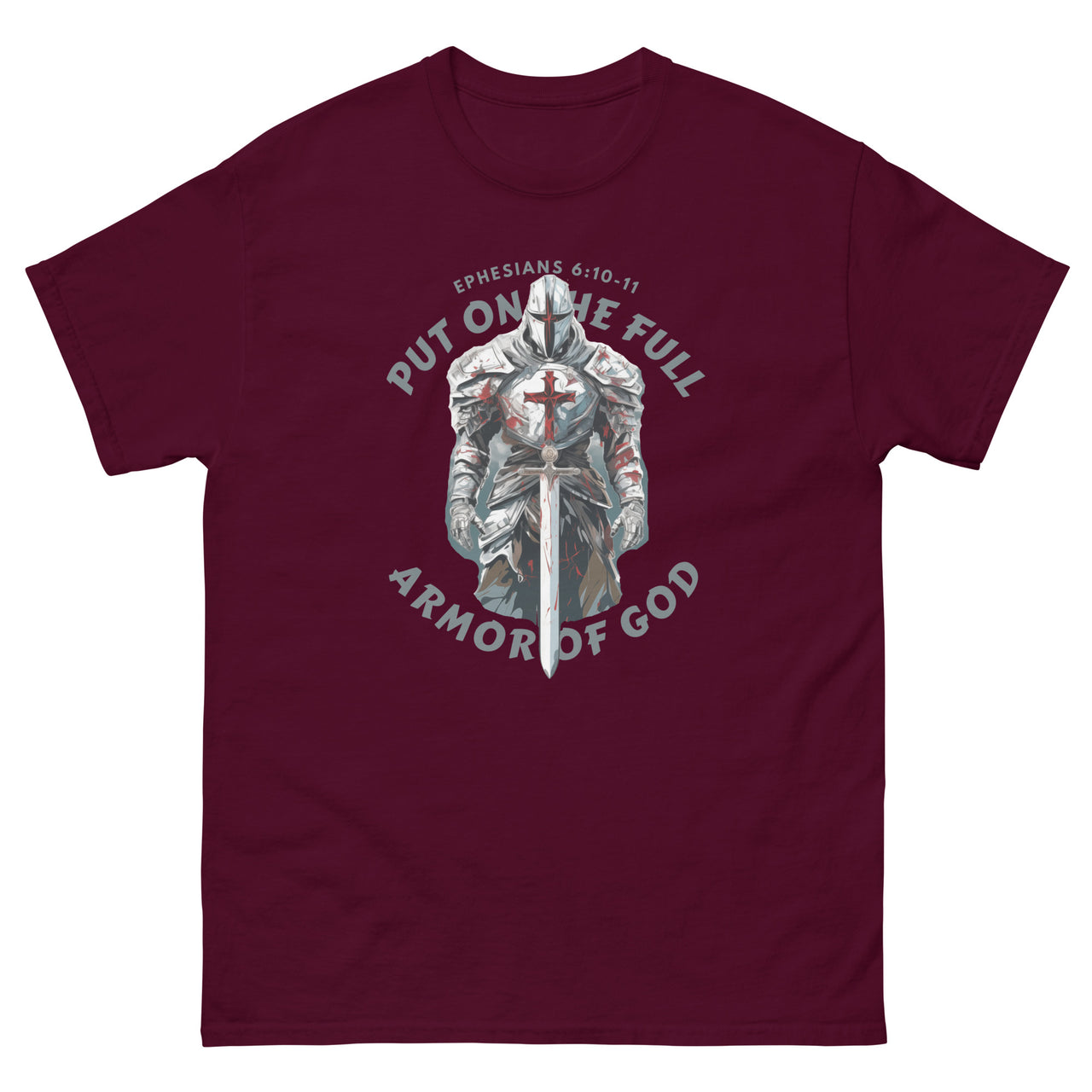 “Full Armor of God” Men's Classic T-Shirt 4