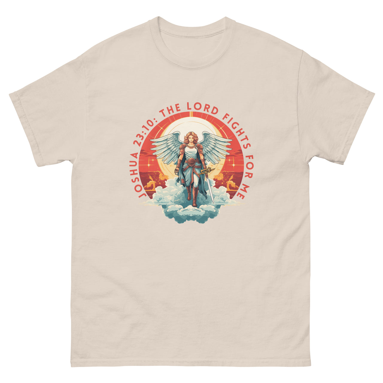 “The Lord Fights for Me” Men's Classic T-Shirt 3