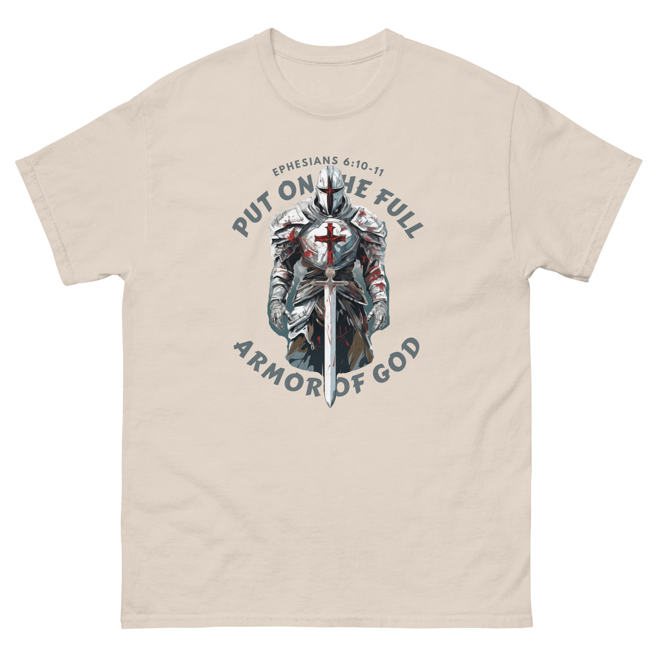 “Full Armor of God” Men's Classic T-Shirt 4