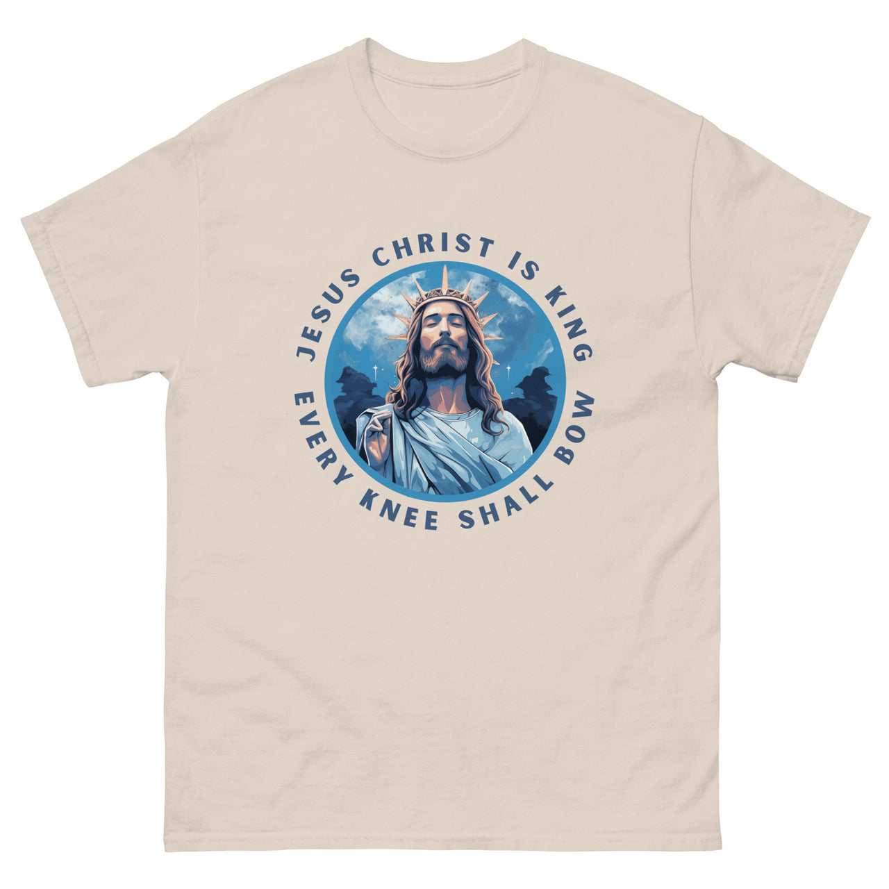 "Every Knee Shall Bow" Men's Classic T-Shirt 1