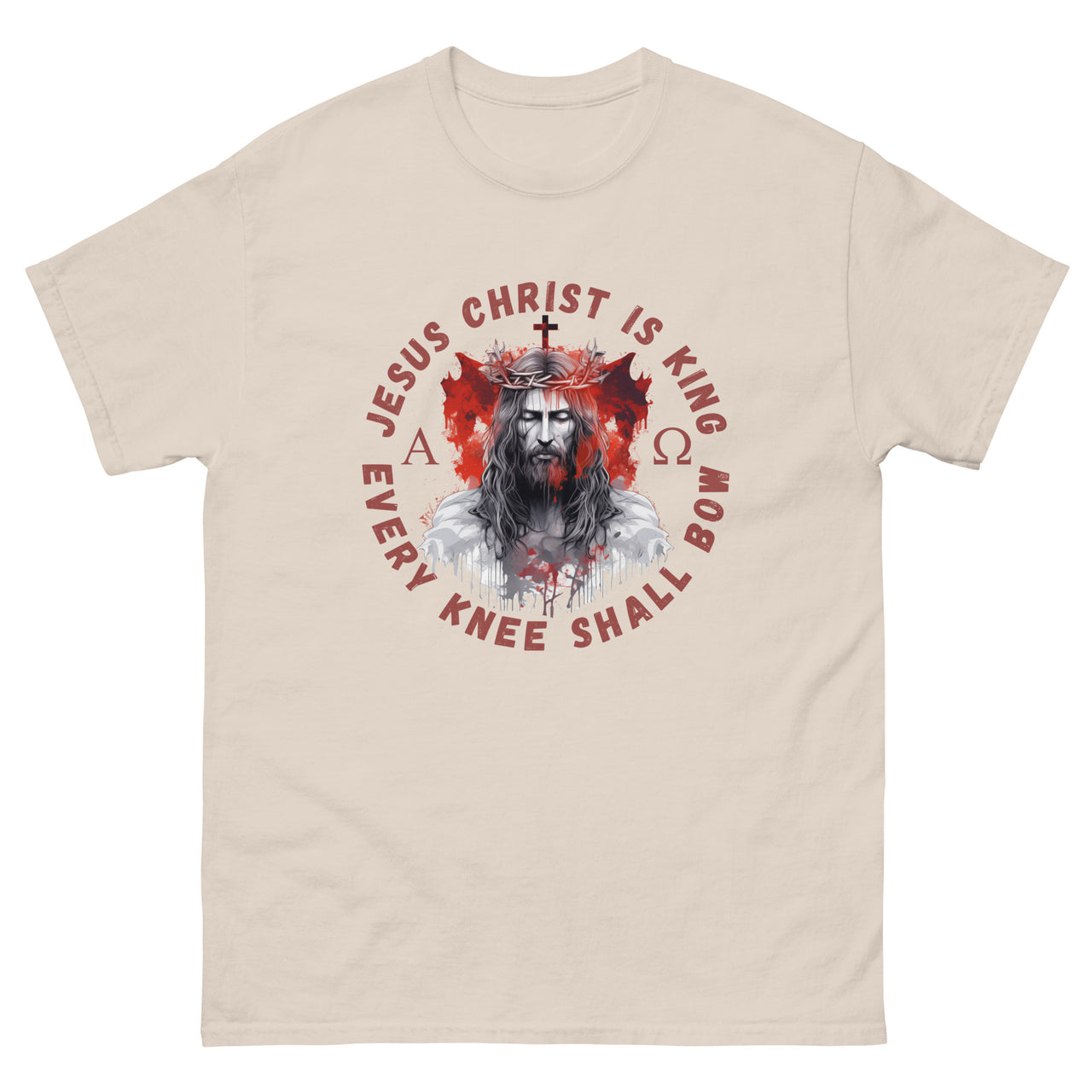 "Every Knee Shall Bow" Men's Classic T-Shirt 2