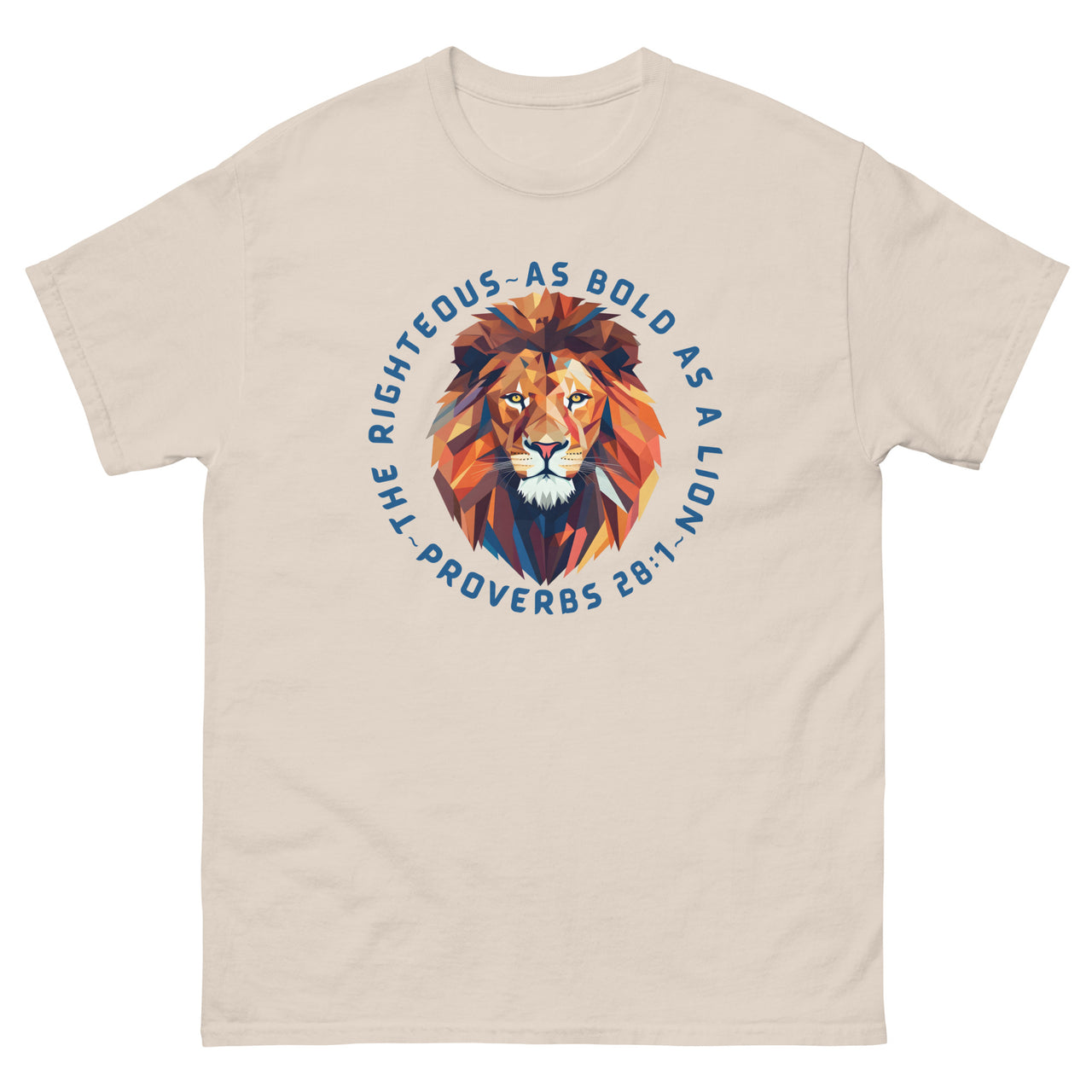 “Bold as a Lion” Men's Classic T-Shirt