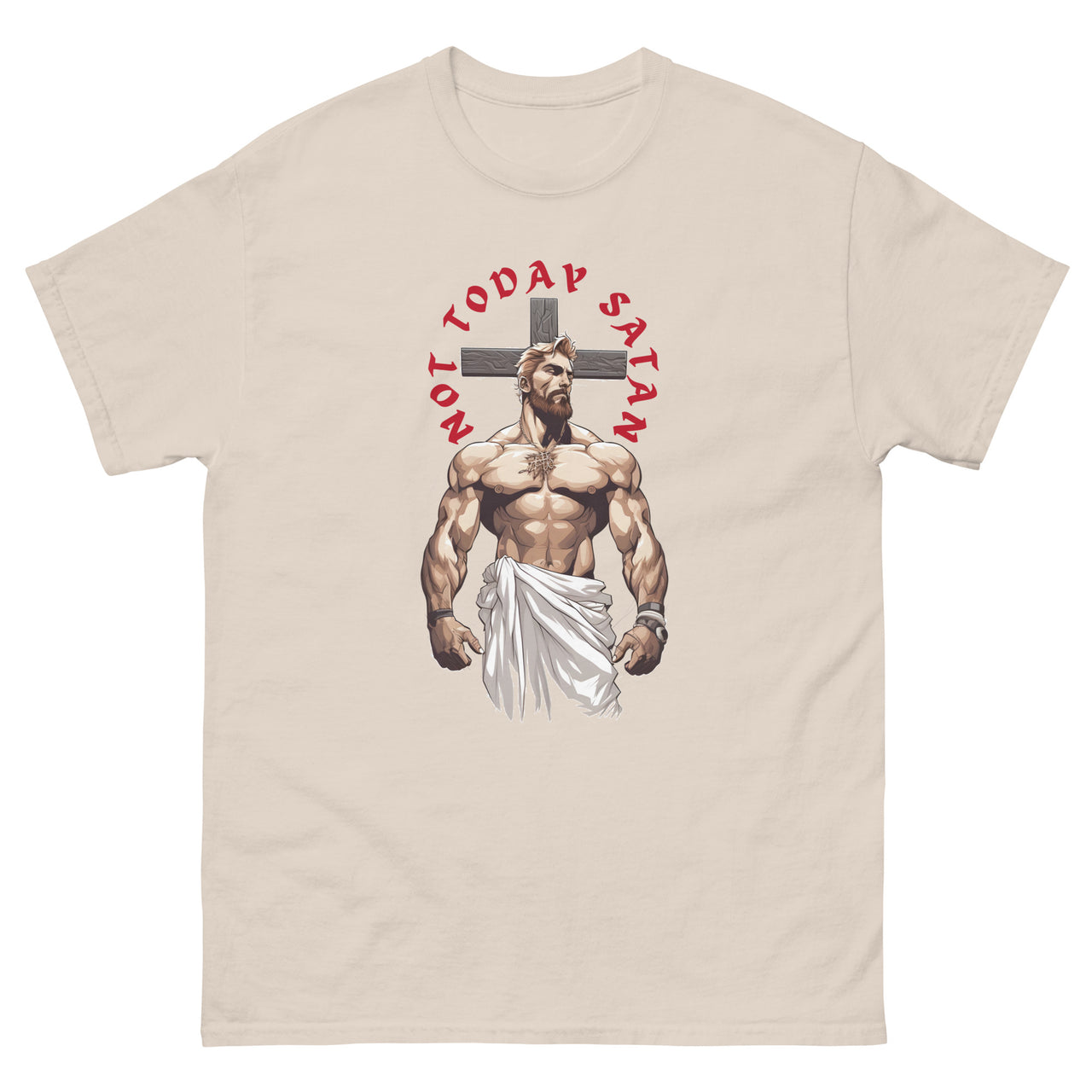 "Not Today Satan" Men's Classic T-Shirt 3