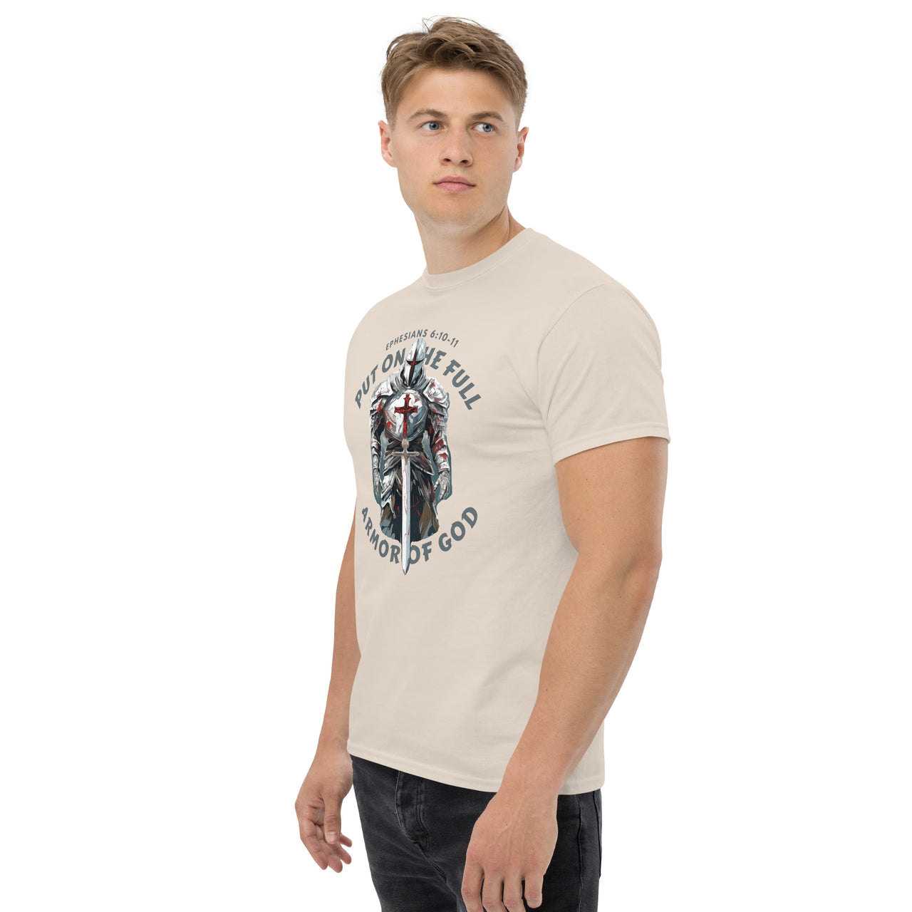 “Full Armor of God” Men's Classic T-Shirt 4
