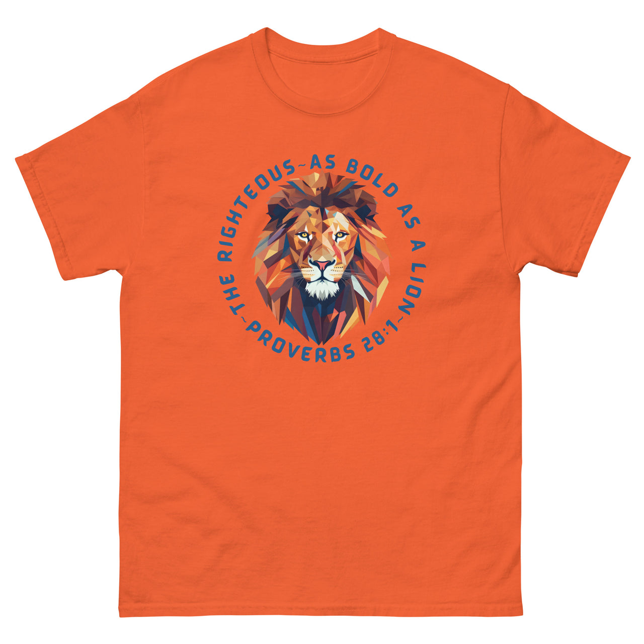 “Bold as a Lion” Men's Classic T-Shirt