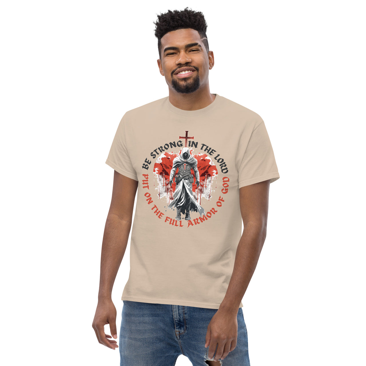 “Full Armor of God” Men's Classic T-Shirt 1