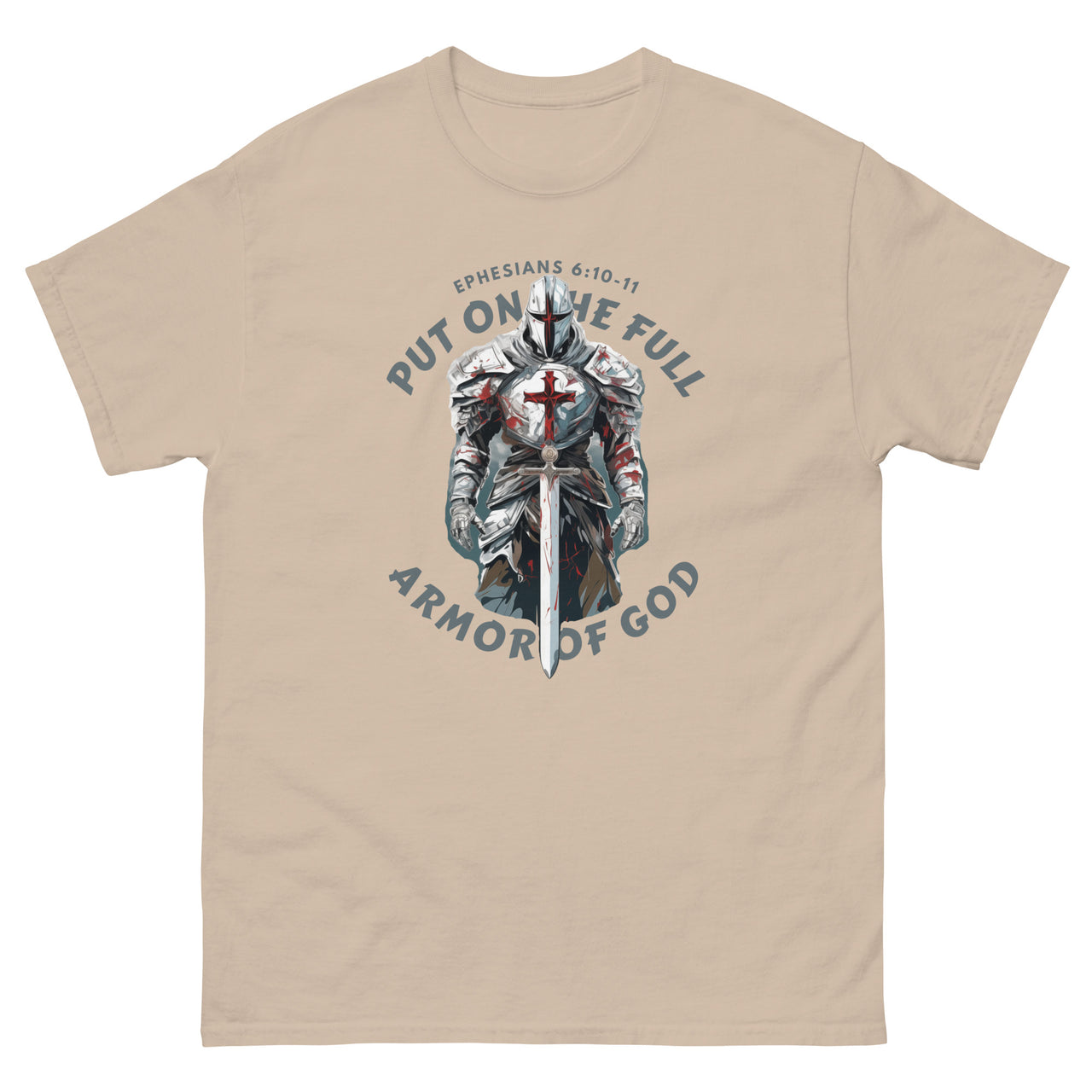 “Full Armor of God” Men's Classic T-Shirt 4