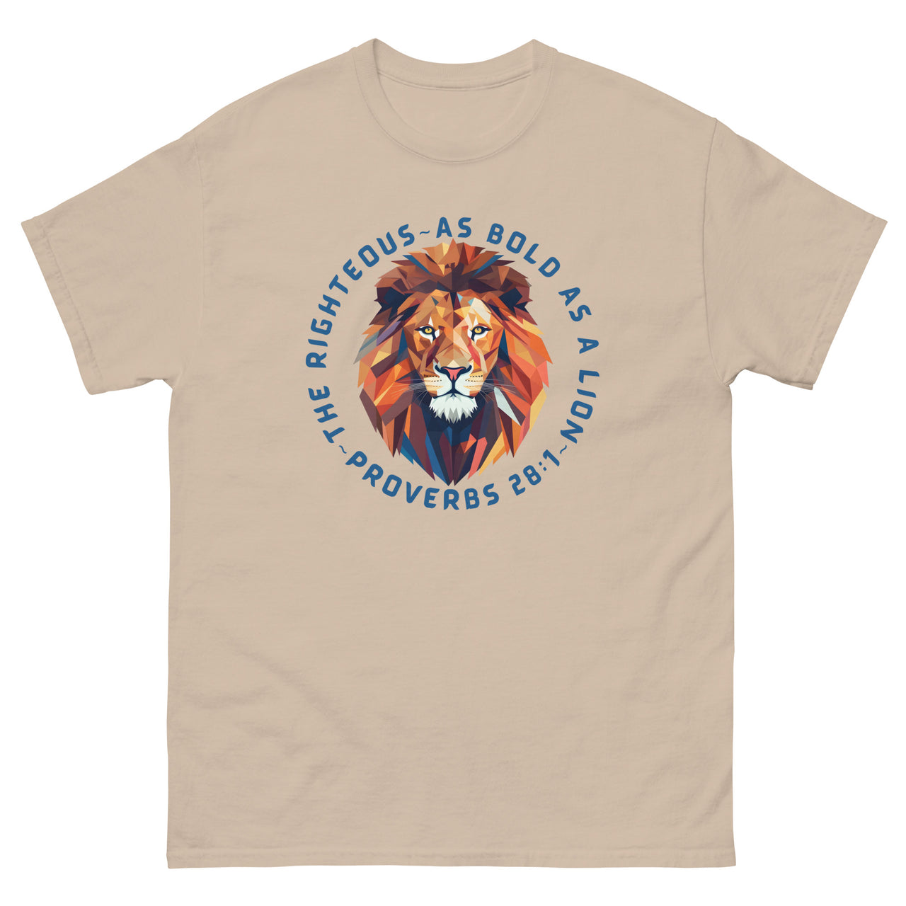 “Bold as a Lion” Men's Classic T-Shirt