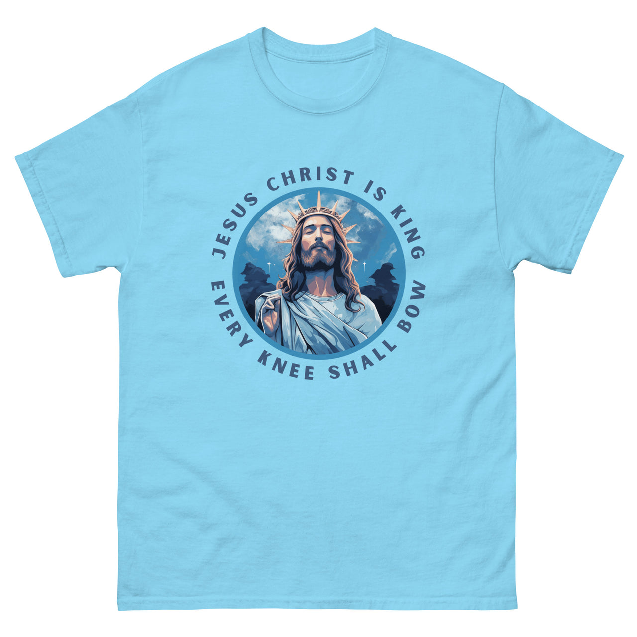 "Every Knee Shall Bow" Men's Classic T-Shirt 1