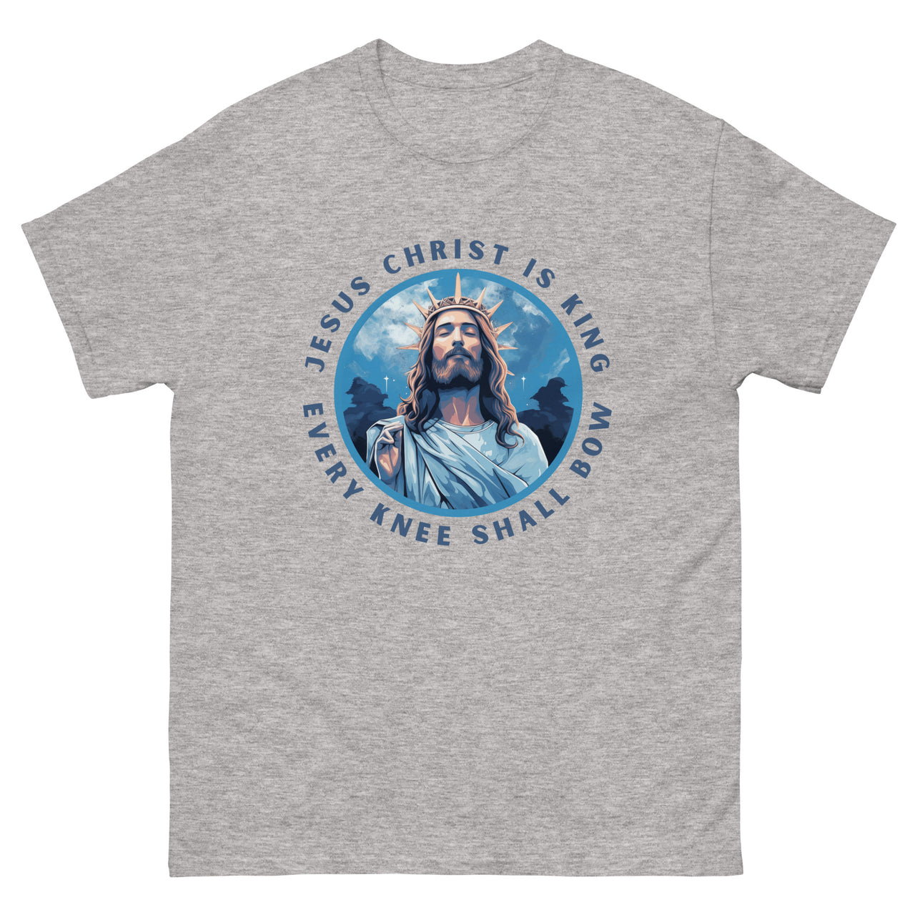 "Every Knee Shall Bow" Men's Classic T-Shirt 1