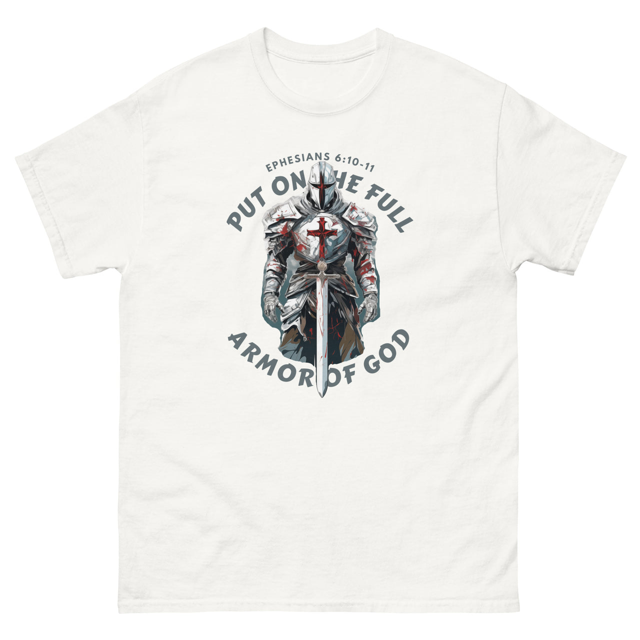 “Full Armor of God” Men's Classic T-Shirt 4
