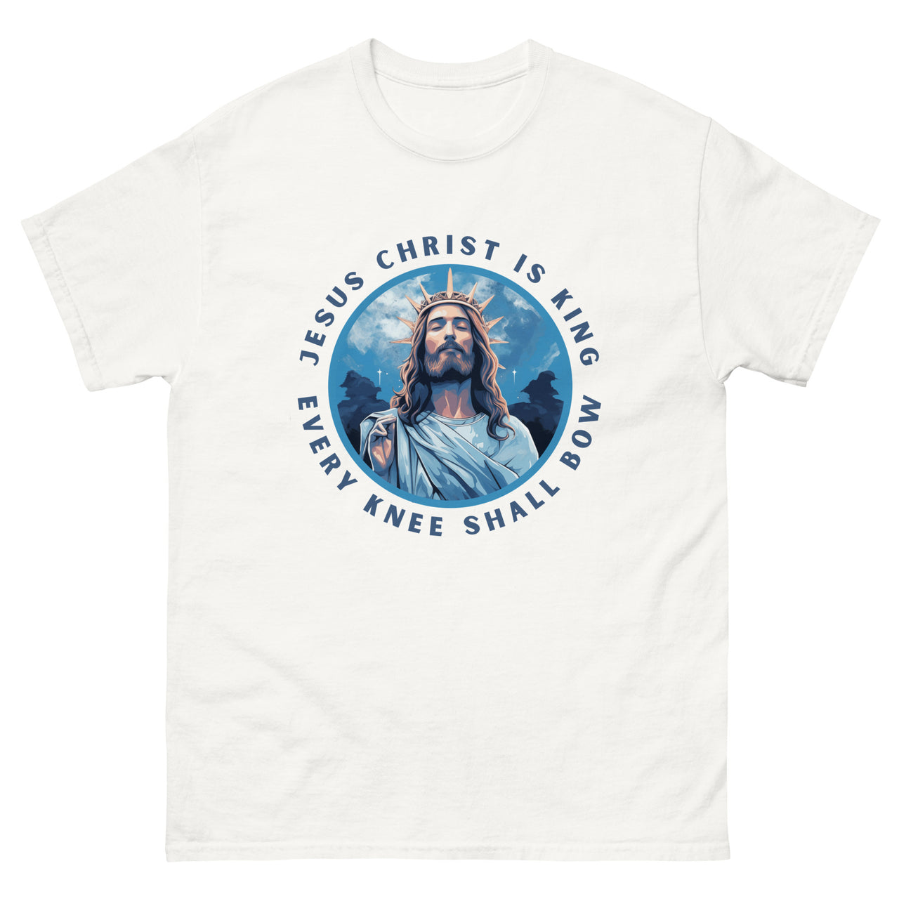 "Every Knee Shall Bow" Men's Classic T-Shirt 1