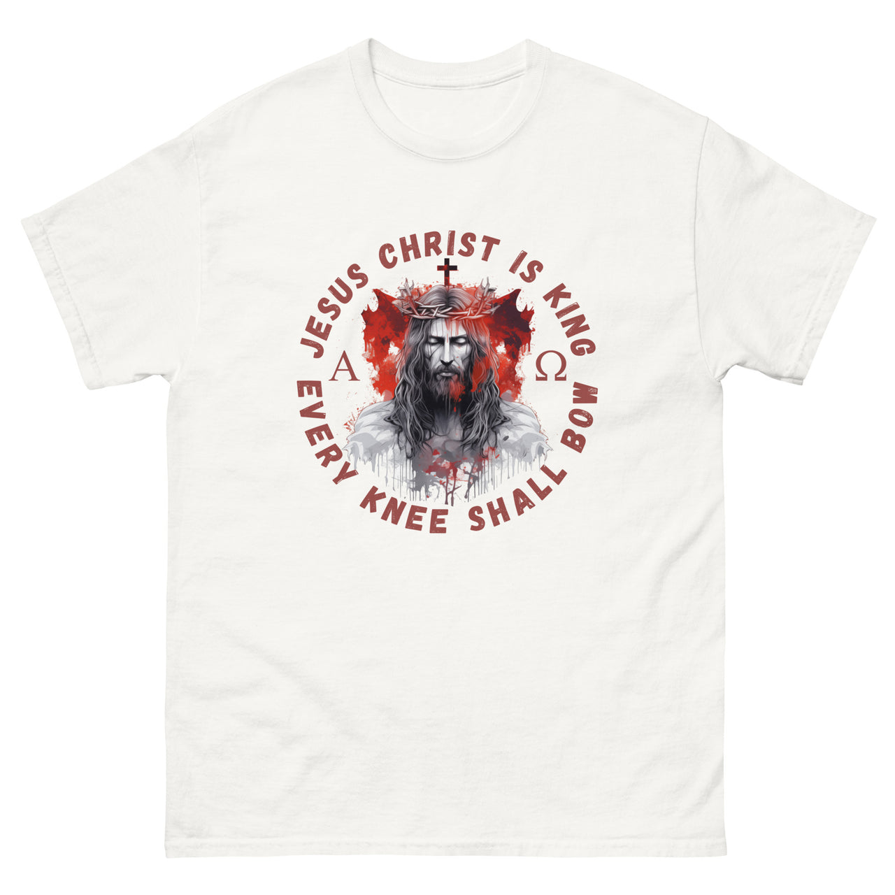 "Every Knee Shall Bow" Men's Classic T-Shirt 2