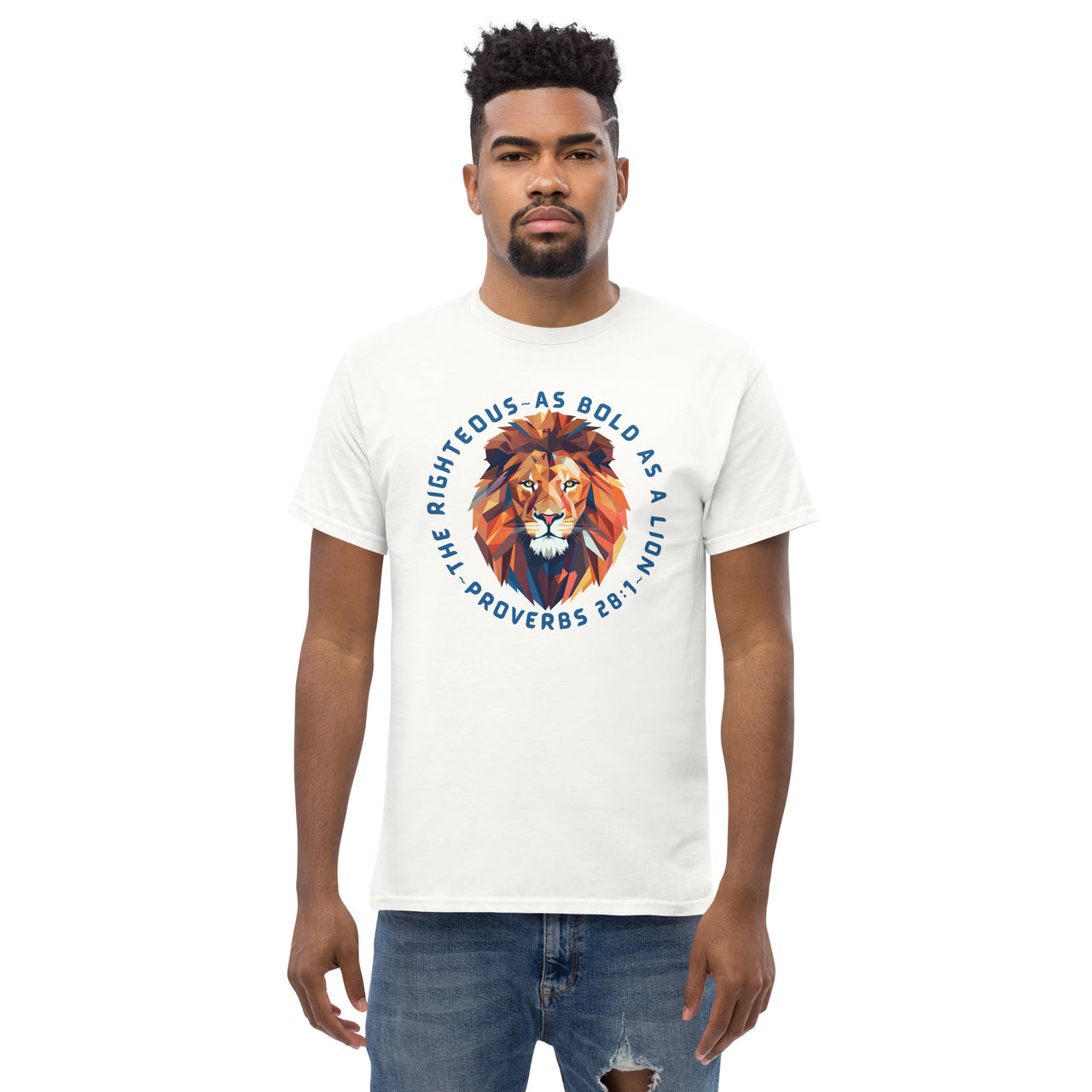 “Bold as a Lion” Men's Classic T-Shirt