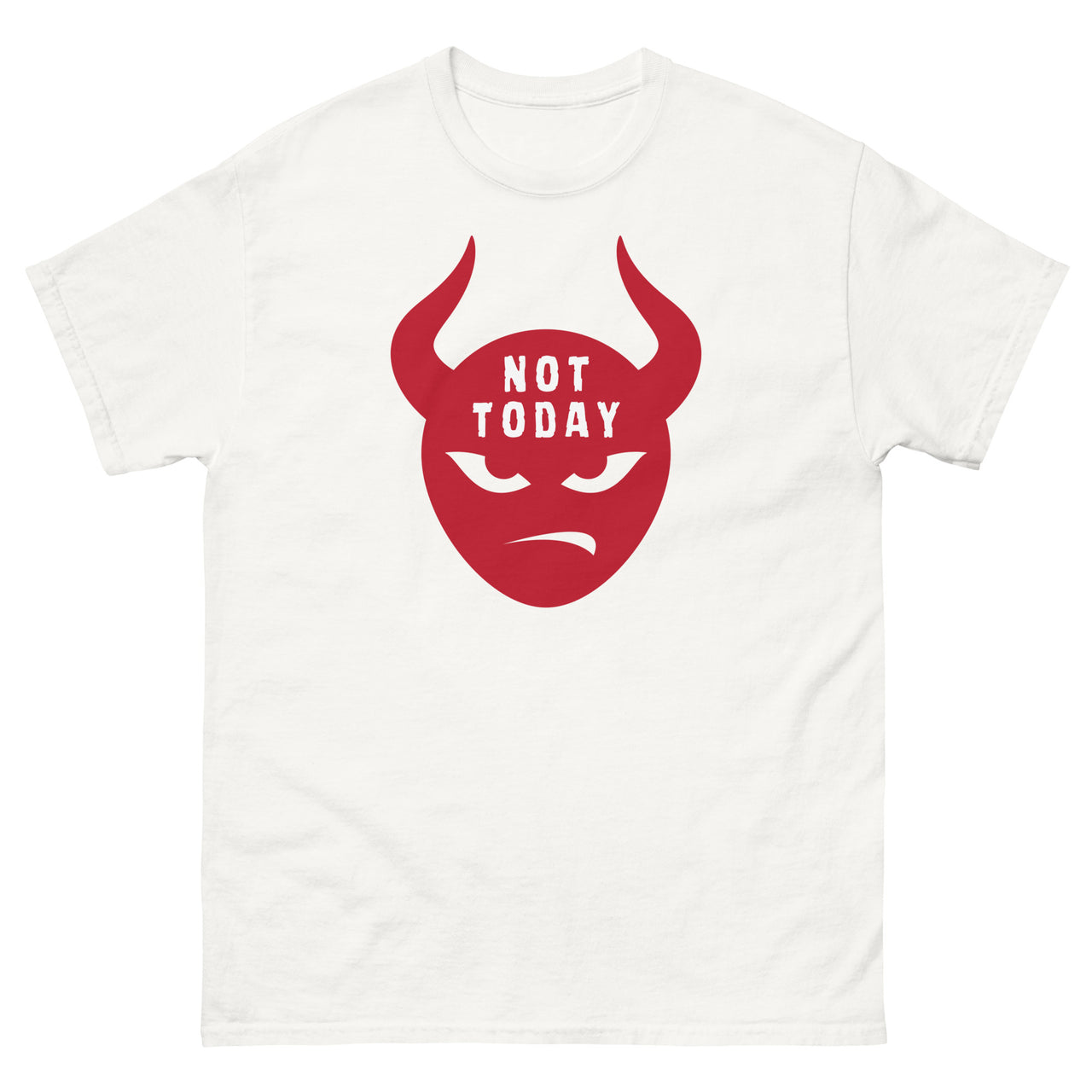 "Not Today Satan" Men's Classic T-Shirt 9
