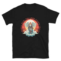 Thumbnail for “The Lord Fights for Me” Unisex Softstyle T-Shirt 3