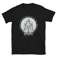 Thumbnail for Ephesians 6-based, “Full Armor of God” Unisex Softstyle T-Shirt 3