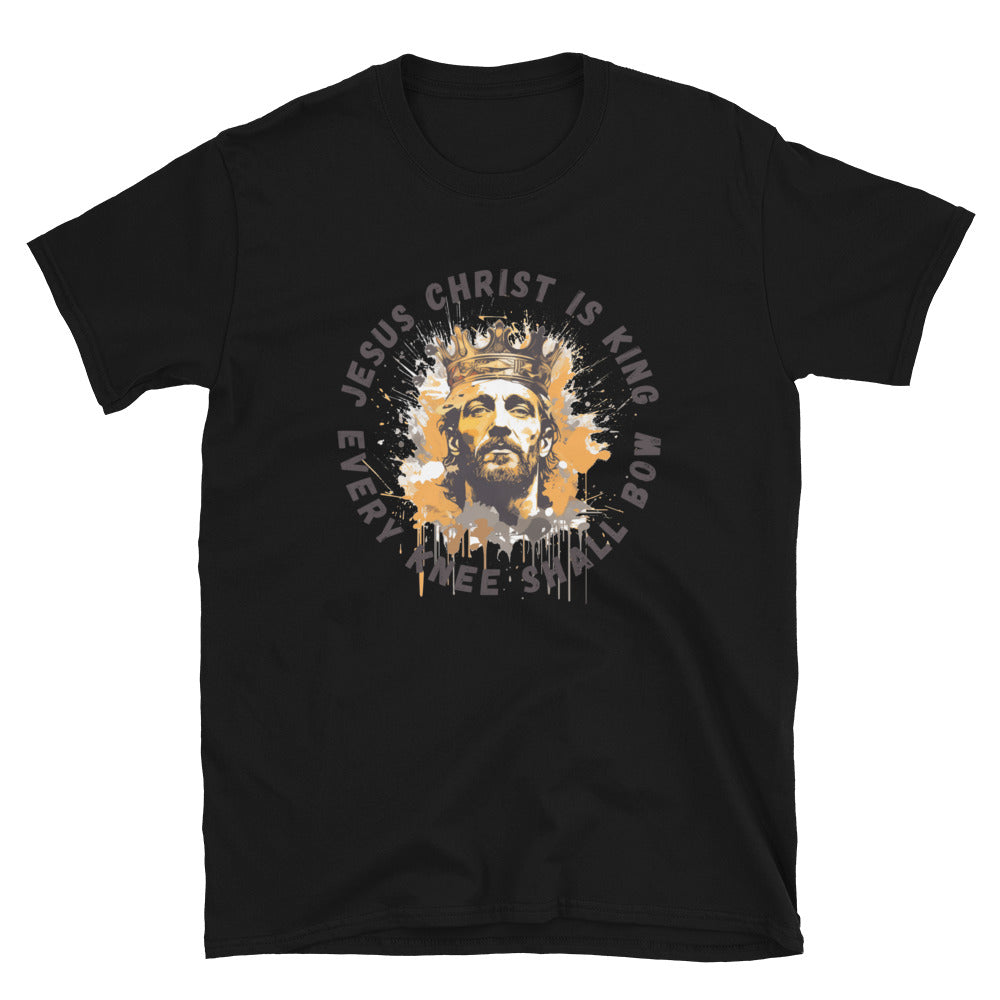 "Every Knee Shall Bow" Unisex Softstyle T-Shirt 4