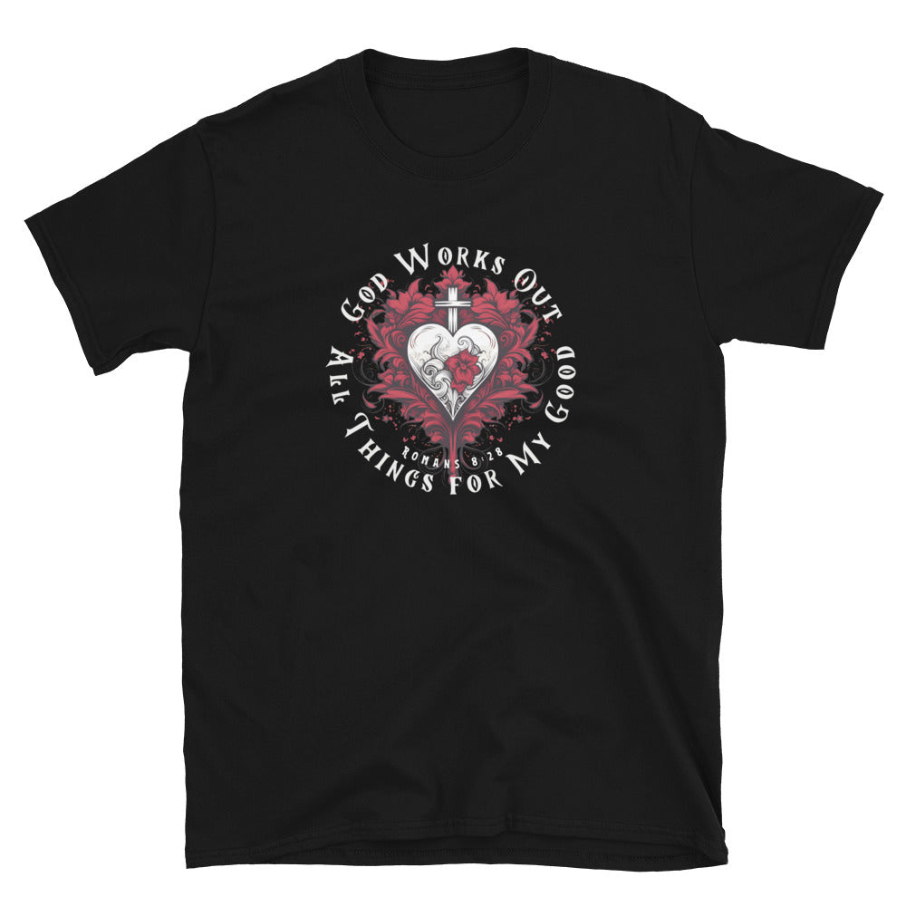 "All Things for my Good" Unisex Softstyle T-Shirt 10