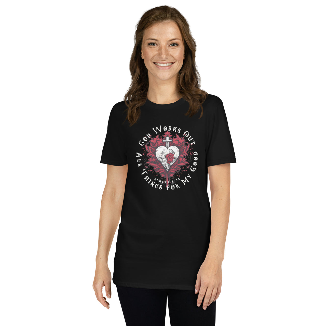 "All Things for my Good" Unisex Softstyle T-Shirt 10
