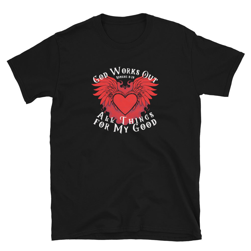 "All Things for my Good" Unisex Softstyle T-Shirt 12